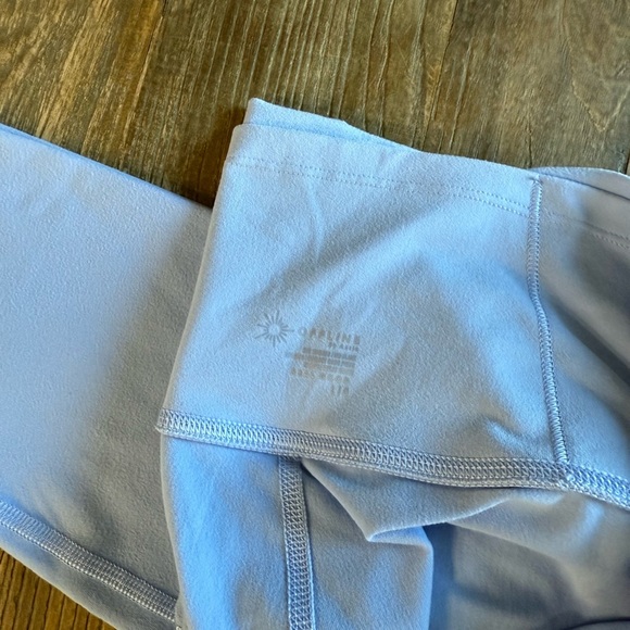 Aerie Offline Sky Blue Leggings - Picture 10 of 15